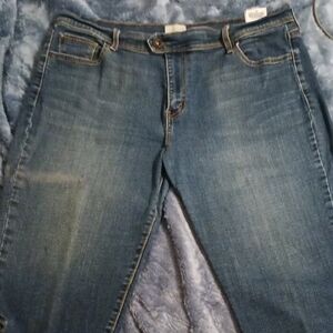 Levi's Women's Straight Leg Blue Jeans